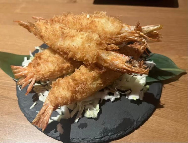 Frozen Shrimp fry head-on coated Panko