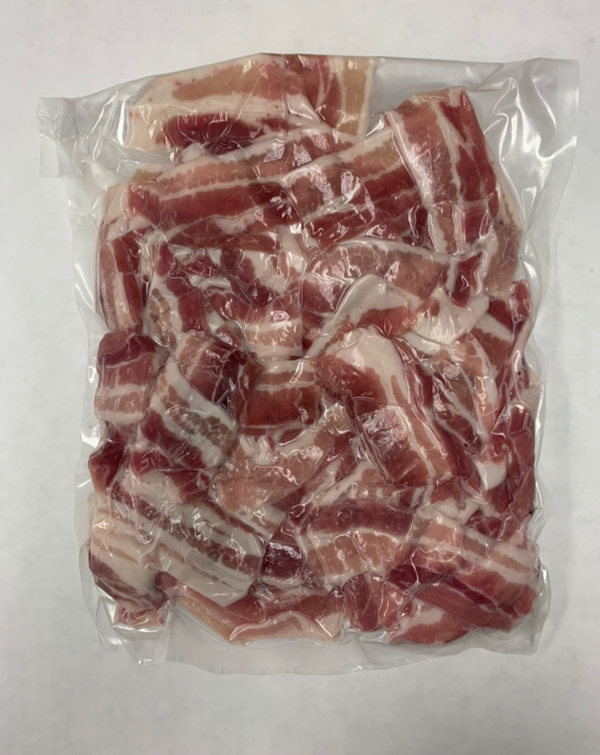 Pork Belly sliced 3mm, Cut